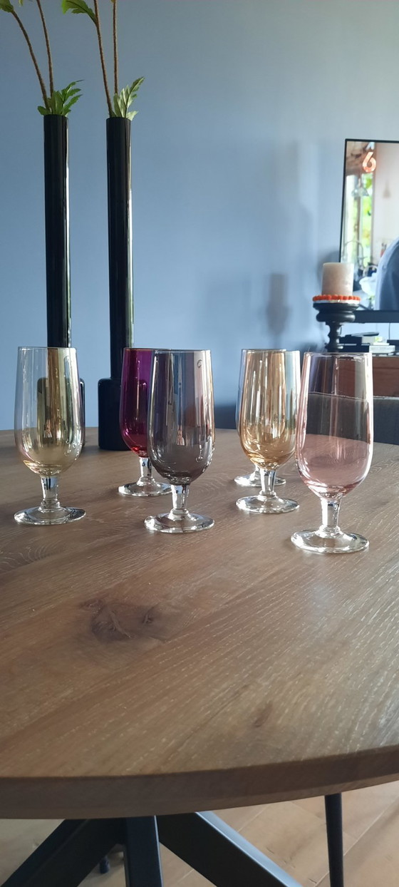 Image 1 of 6 Vintage Dessert Glasses