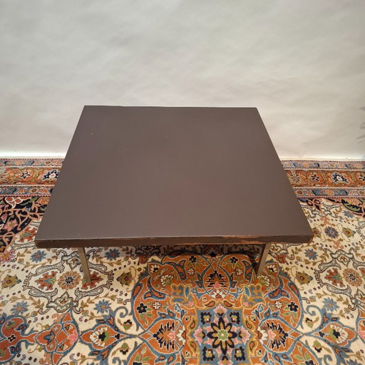 Vintage Artifort Salontafel - Ontwerper Kho Liang Ie, Modelnummer 1845 – Metal, Wood (photo 2 of 8)