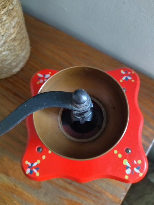 Retro coffee grinder