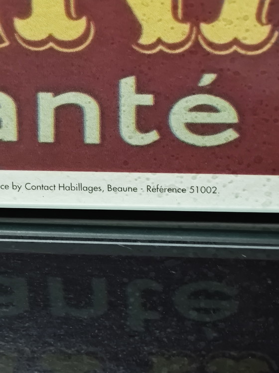 Image 1 of Affiche publicitaire Maïzena vintage 