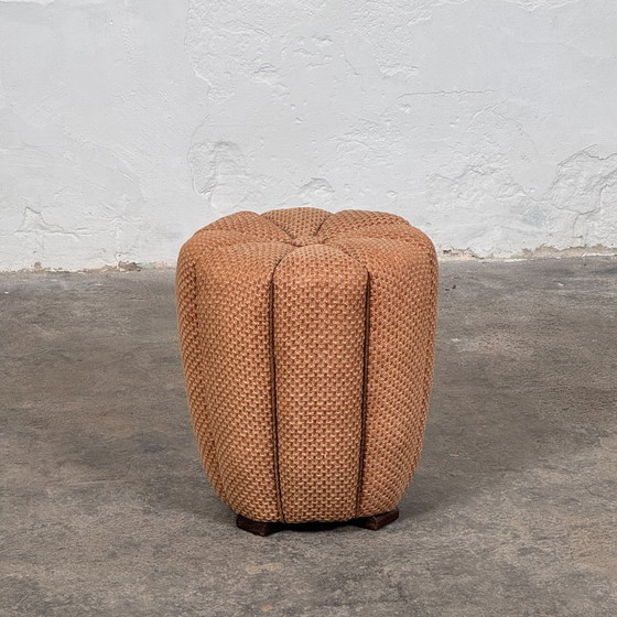 Image 1 of Tabouret Vintage par Jindřich Halabala pour Český Nábytek, 1950