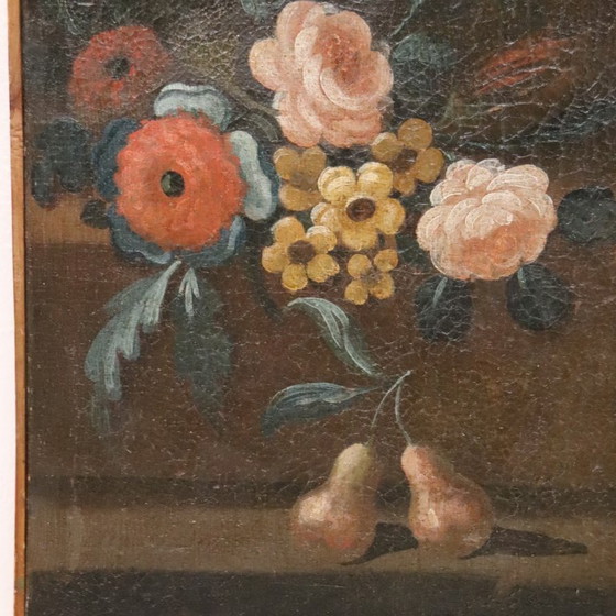 Image 1 of Oil Painting on Canvas, Still Life, Italy 18th Century
