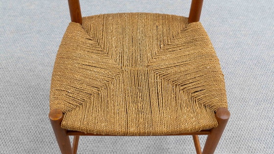 CHAIR MODEL “316” BY PETER HVIDT & ORLA MOLGAARD-NIELSEN IN TEAK, Søborg Møbelfabrik, Dining chairs, Wood (photo 17 of 20)