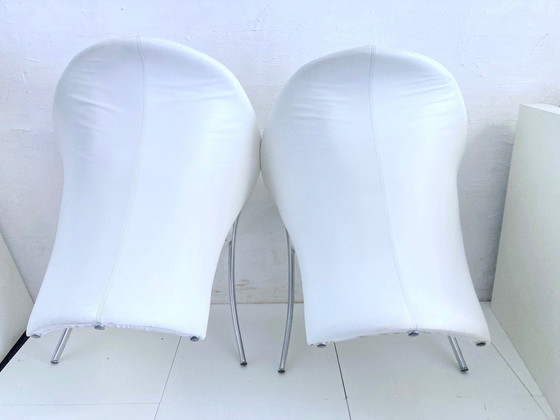 Image 1 of 2 postmoderne Sessel Modell Calla Design Gino Carollo für Draenert