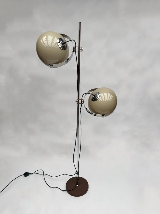 Lampadaire champignon XL vintage Dijkstra | Style années 60/70, époque spatiale, milieu du siècle (photo 2 of 7)