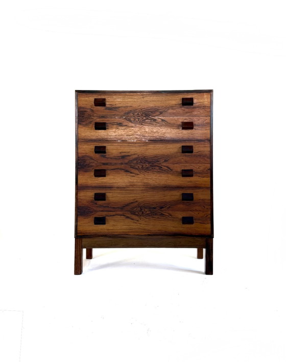 Image 1 of Vintage XL Danish chest of drawers, Brouer Møbelfabrik ‘60