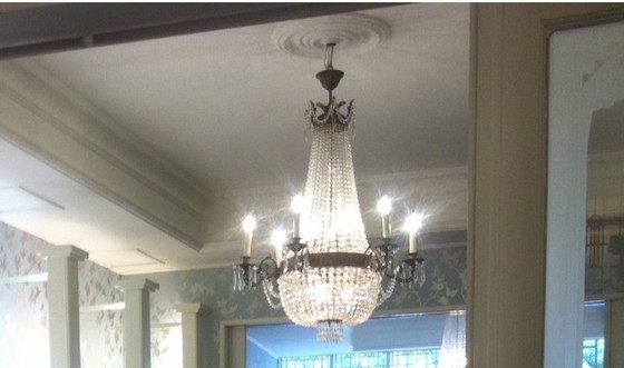 Image 1 of Grote zakkroonluchter