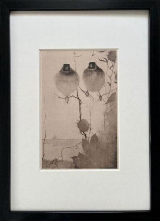 Image 1 of Jan Mankes 1889-1920 / Heliogravure Puttertjes in Avondschemering 1923