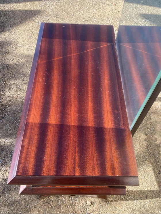 Image 1 of Toletta in legno massello in stile Impero tradizionale