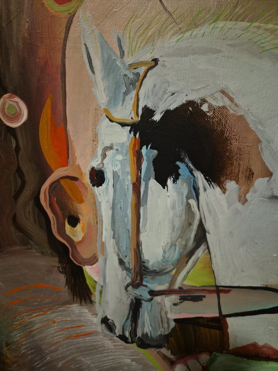 Image 1 of Clown with a horse's head