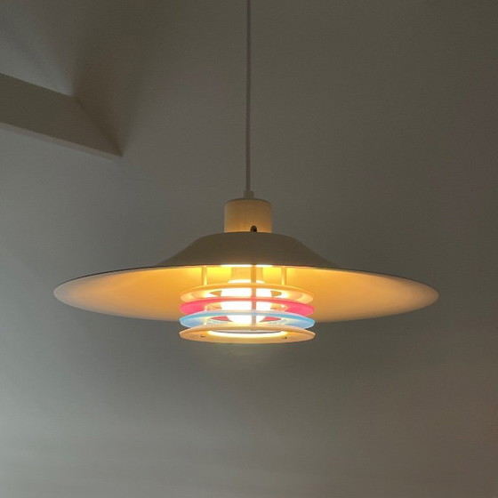 Image 1 of vintage Deens Design LAMP Mid Century Space Scandinavisch