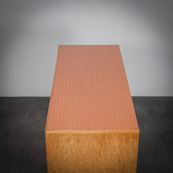 Image 1 of Jiři Jiroutek Sideboard mit Schiebetüren, Tschechoslowakei, 1960er Jahre
