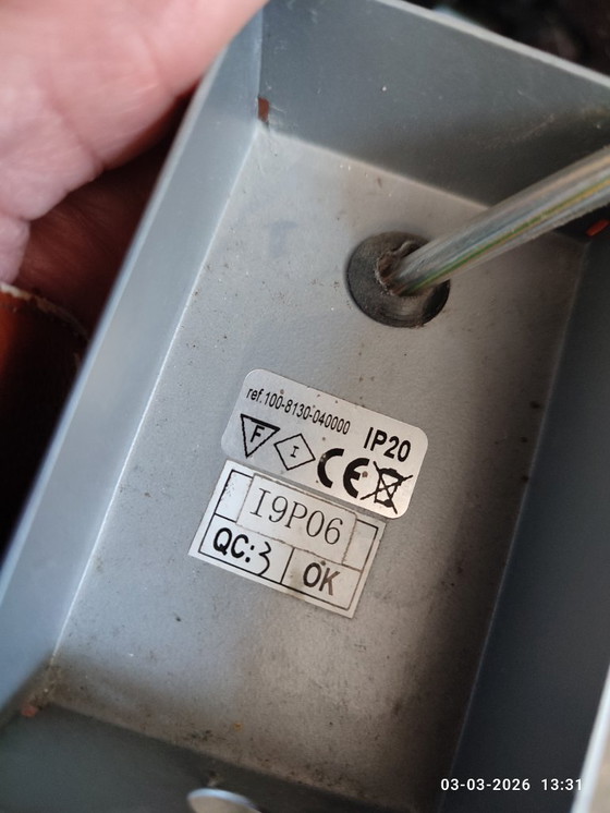 Image 1 of Kreuzlichtlampen rot - Jan Melis und Ben Oostrum