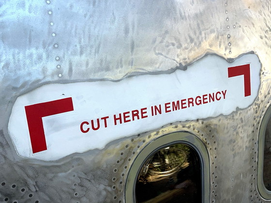 Image 1 of Vliegtuigkunstwerken - Airbus A330-raamstuk