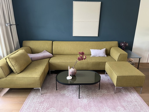 Design in stock Bloq sofa color Amber 