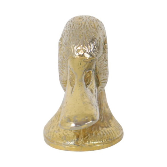 Image 1 of Vintage Metalen Flessenopener Eend