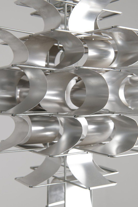 Cassiopée 7-Tier Pendant Light - Max Sauze – Pendant lamps, Aluminium (photo 11 of 13)