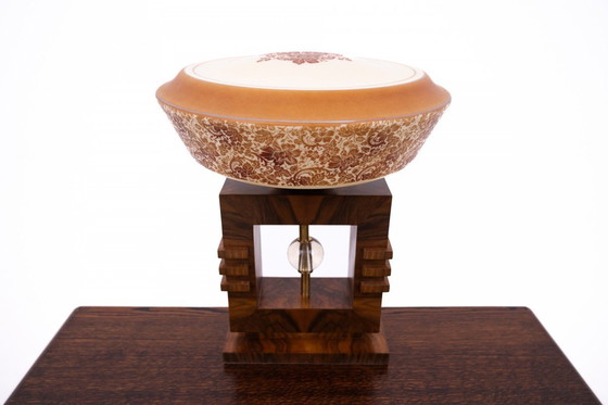 Image 1 of Lámpara de mesa Art Déco de Europa Occidental, años 40