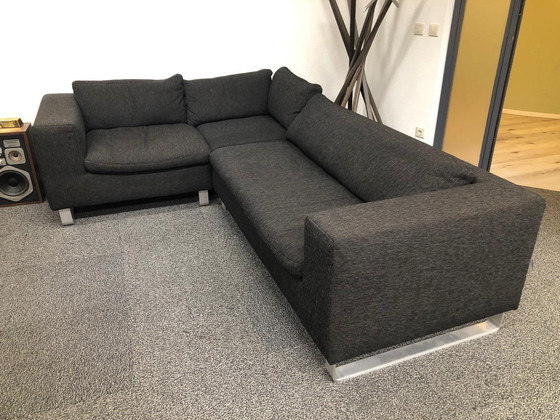 Image 1 of Indera Modular Corner Sofa Gray