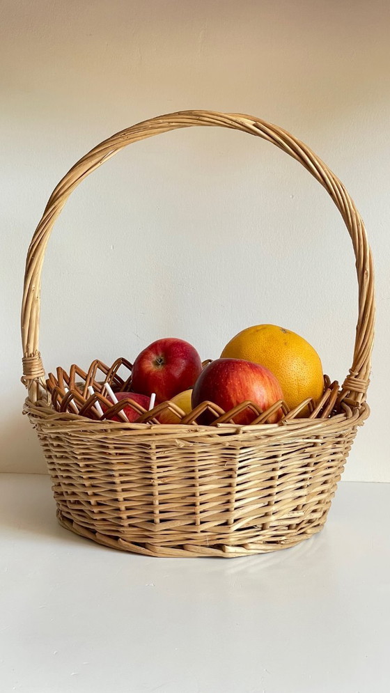 Image 1 of Vintage Rattan Baskets