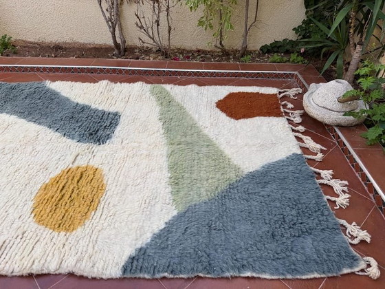 Tapis en laine pure à motifs colorés traditionnelle 150/250 cm – Aime Té, Wool (photo 7 of 7)