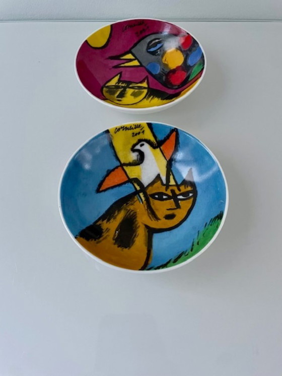 Image 1 of Set van 2 keramische kommetjes Corneille