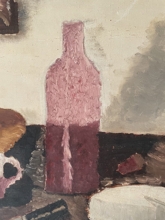 Image 1 of Natura morta a olio, stile naif