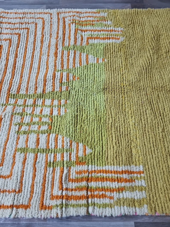 Image 1 of Authentischer, handgefertigter traditioneller marokkanischer Berberteppich, 2/3 m²