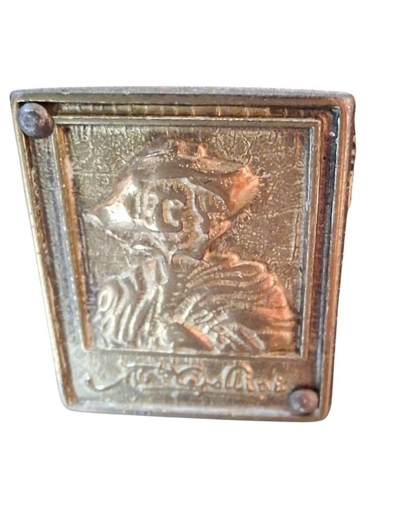 Image 1 of Zeldzame jaren '70 "MASTRO CAPPELLINI" mahoniehouten draaibare barkast