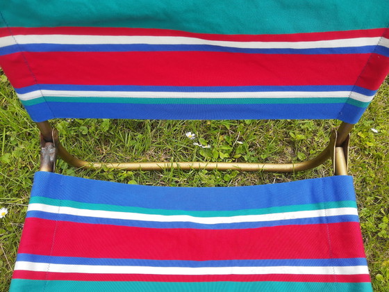Image 1 of Set aus Lafuma-Campingstühlen aus den 60er-70er Jahren