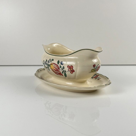Image 1 of Villeroy & Boch gravy boat "old Strasbourg", 1940/50
