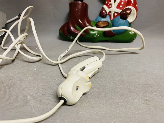 Image 1 of Applique murale pour chambre d'enfant avec ours en métal vintage de l'URSS, 1990