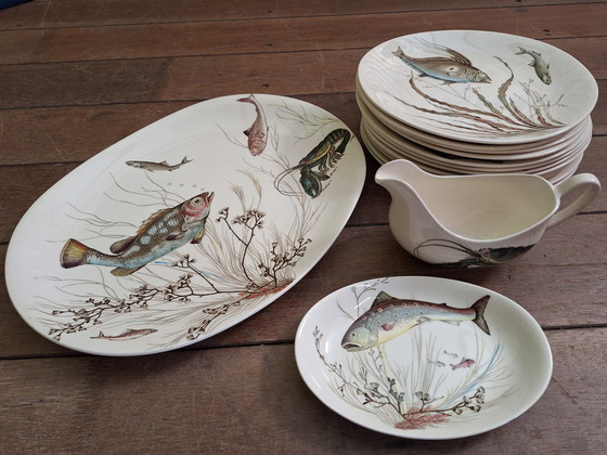 Image 1 of Juego de vajilla Johnson Bros FISH de 15 piezas