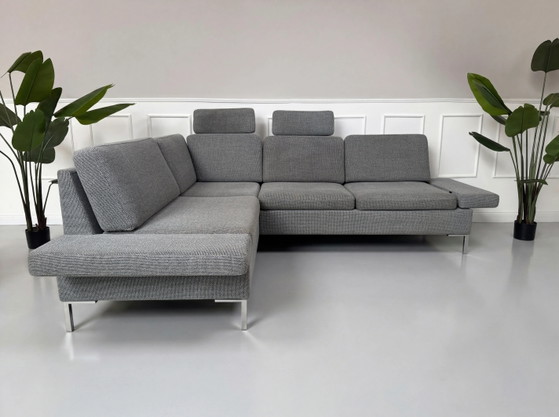 Image 1 of Brühl Alba Designer Sofa Couch Grau Stoff