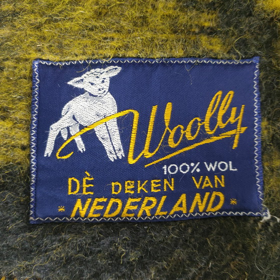Image 1 of Vintage Wollen Kleed Deken