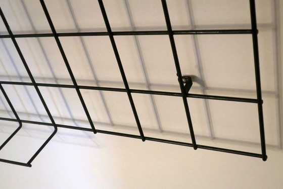 Image 1 of String Metal Wall-Mounted Coat, Hat and Umbrella Rack, 1960s