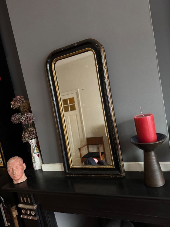 Image 1 of Antique Louis Phillipe mirror 1860-1890