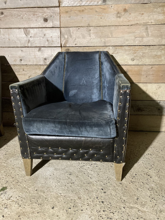 Image 1 of Franse art deco armchair