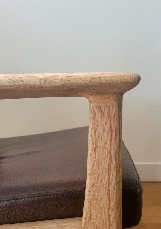 Image 1 of Vintage GE 256 fauteuil van Hans J. Wegner voor Getama