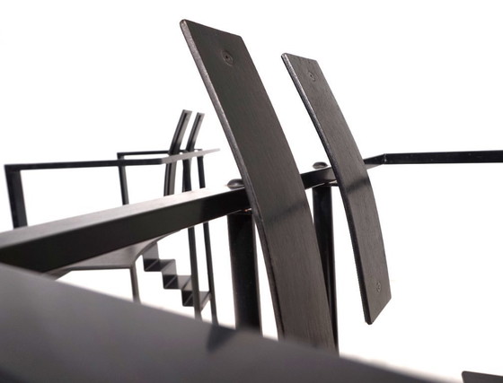 Image 1 of Ensemble de deux chaises de salle à manger KFF Trix Memphis par Karl Friedrich Förster, 1988