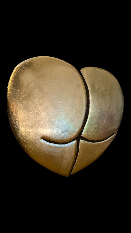 Love Ass 23kt Goud Verguld Kunstwerk in Lijst PopArt Collectie