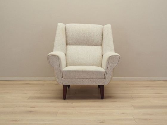 Image 1 of Poltrona beige, design danese, anni '70, produzione: Danimarca