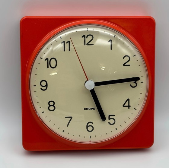 Image 1 of Orologio da parete Krups, Space Age design classic. Made in West Germany