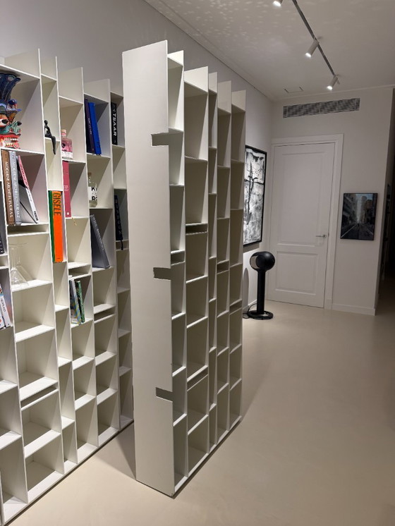 Image 1 of MDF Italia – Random Bookcase (Matt Lacquered White X042)