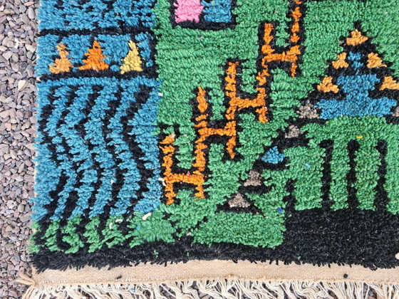 Alfombra bereber natural hecha a mano 2,5x1,5 m – Wool (photo 7 of 19)