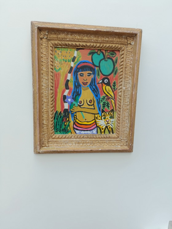 Image 1 of Painting on wood