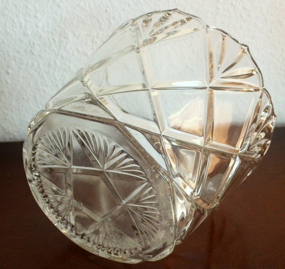 Image 1 of Vassoio per cubetti di ghiaccio - Secchiello per ghiaccio - Raffreddatore per champagne - Bicchiere di cristallo al piombo