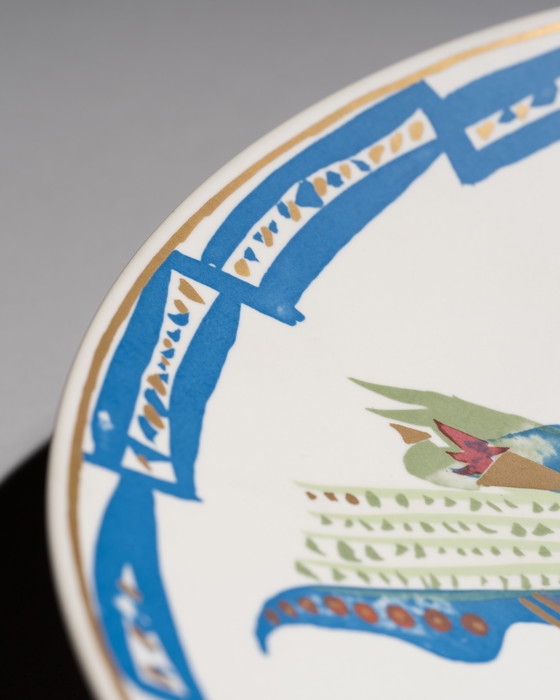 Image 1 of Plato para servir de porcelana artística XL "Alta Mira" de Gilbert Portanier Rosenthal