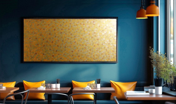 Image 1 of Gold A1372 - Abstract Painting XXL