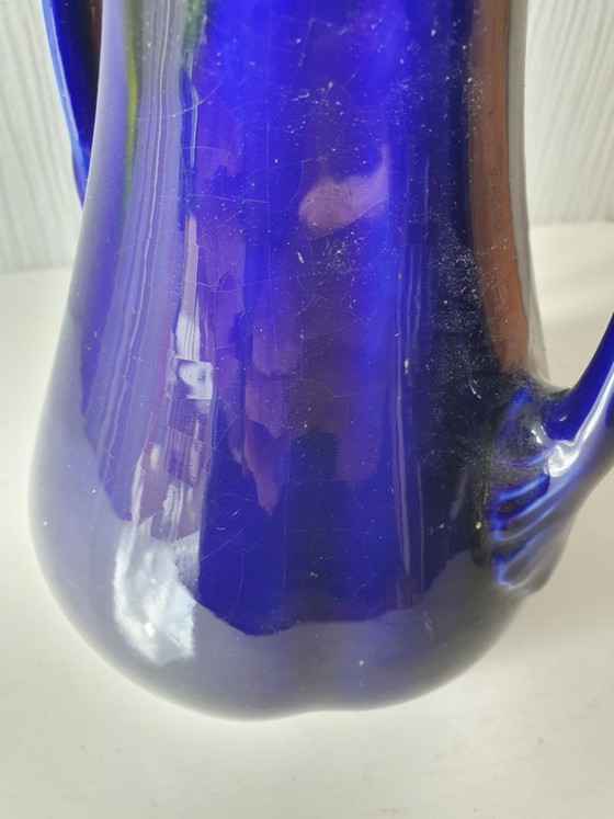 Antique Art Nouveau Vase – Orchies France (ca. 1920) – 27 cm – Ceramic (photo 8 of 9)